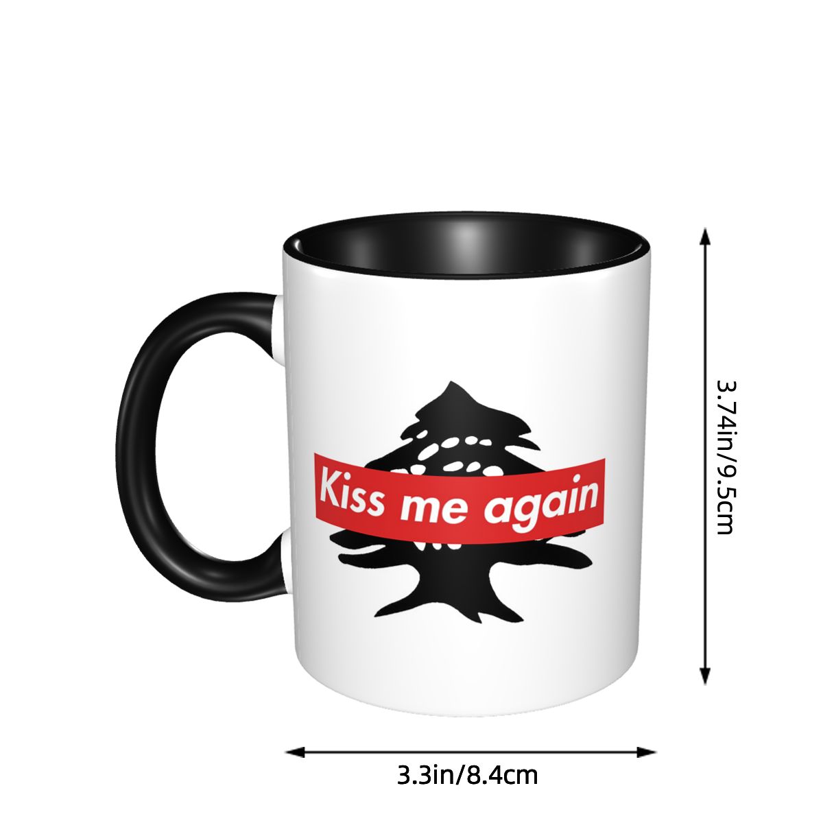 Lebanon Flag Lebanese Kiss Me  - Coffee Tea You And Me recensione e prezzo