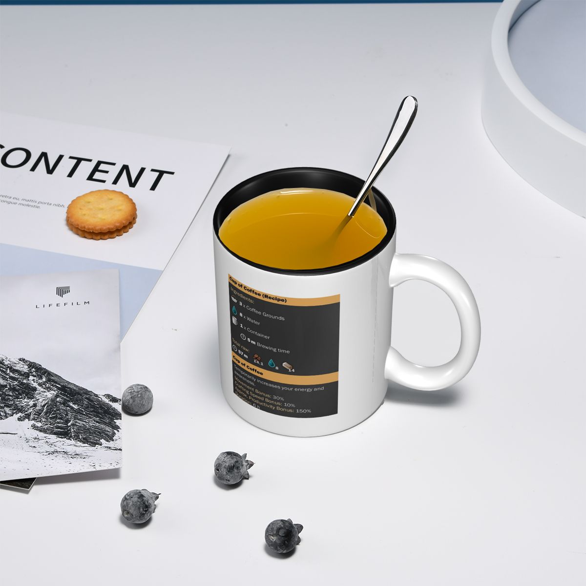 Cup Of Coffee (Recipe) Mug Fun - Coffee Milk Tea Recipe recensione e prezzo