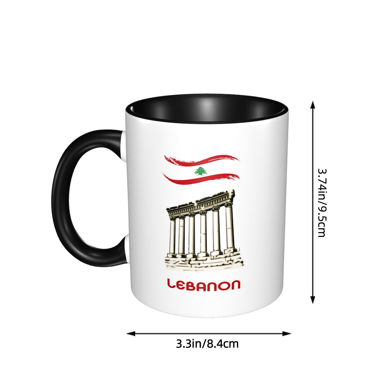 Lebanon Flag Lebanese Kiss Me  - Coffee Tea You And Me recensione e prezzo