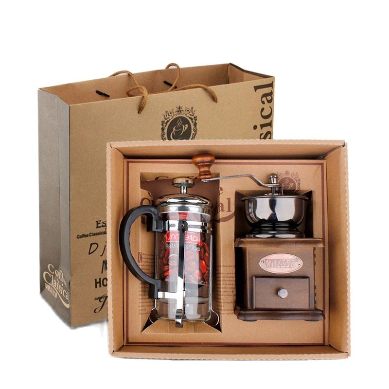 Coffee Pot Coffee Grinder Set  - French Press Glass recensione e prezzo