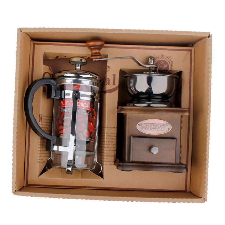 Coffee Pot Coffee Grinder Set  - French Press Glass recensione e prezzo