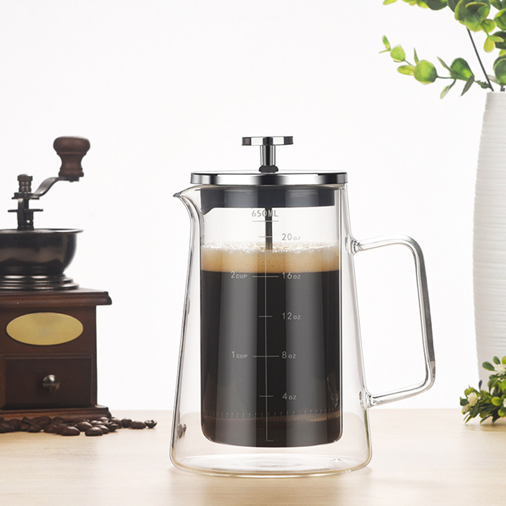 Double Layers French Press Pot - French Press Glass recensione e prezzo