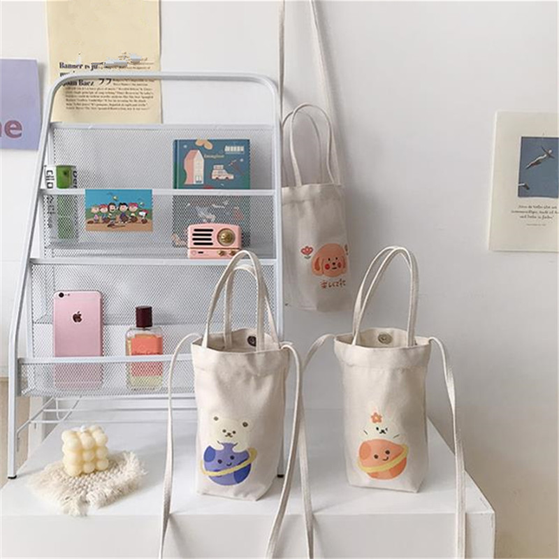 Print Canvas Water Bottle Bag  - Coffee Tea Name recensione e prezzo
