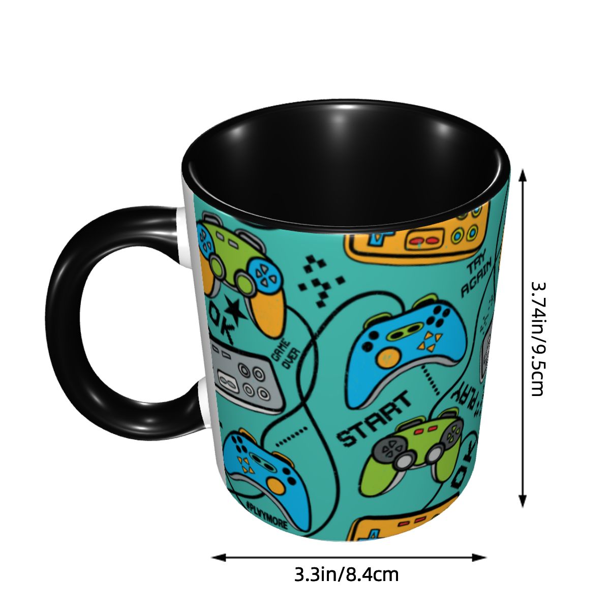 Custom Game Controller Mug DIY - Coffee Tea Games recensione e prezzo