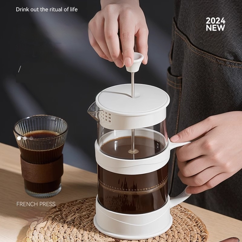 GIANXI Hand Press Coffee Maker - French Press Glass recensione e prezzo