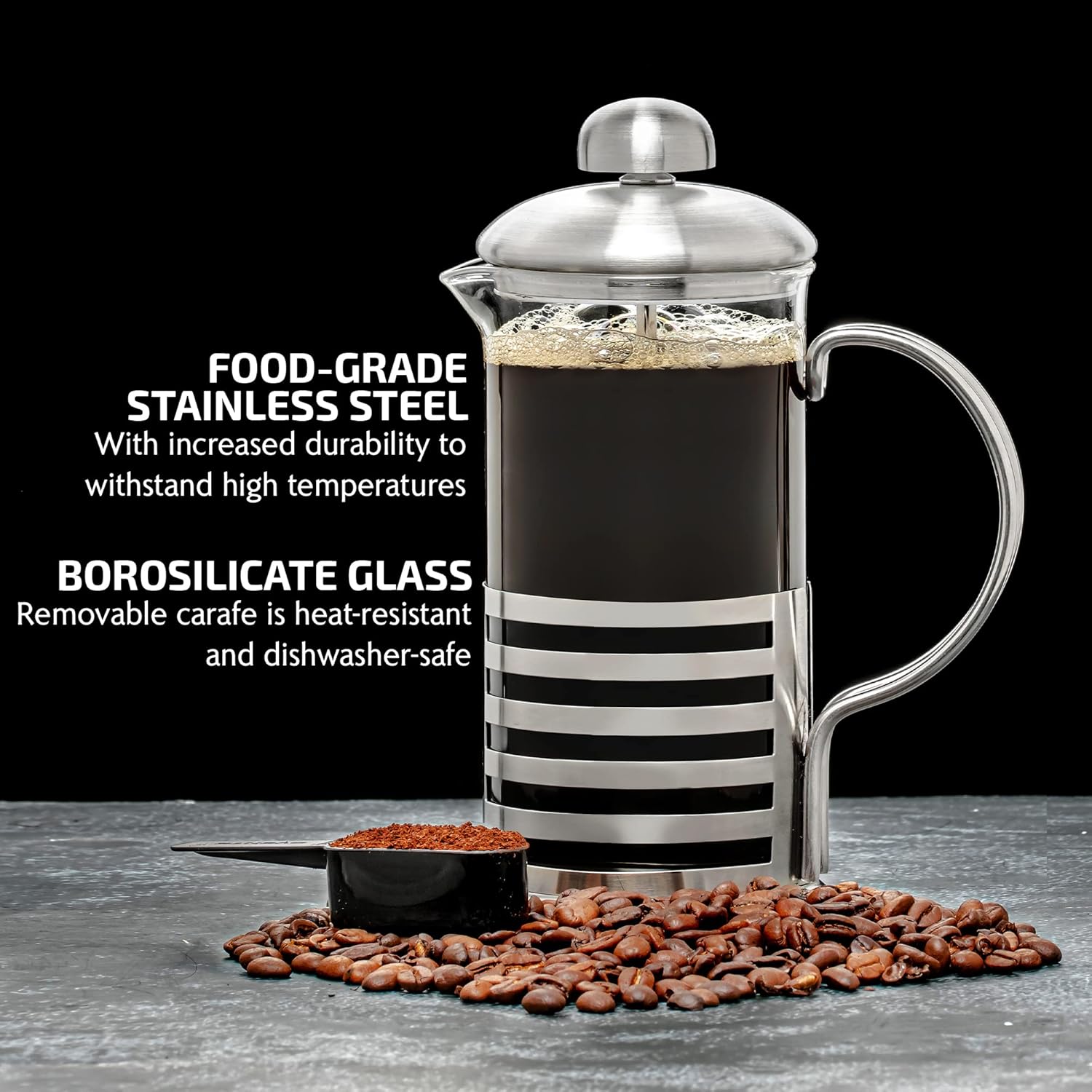 French Press Coffee Maker 20oz - French Press Glass recensione e prezzo