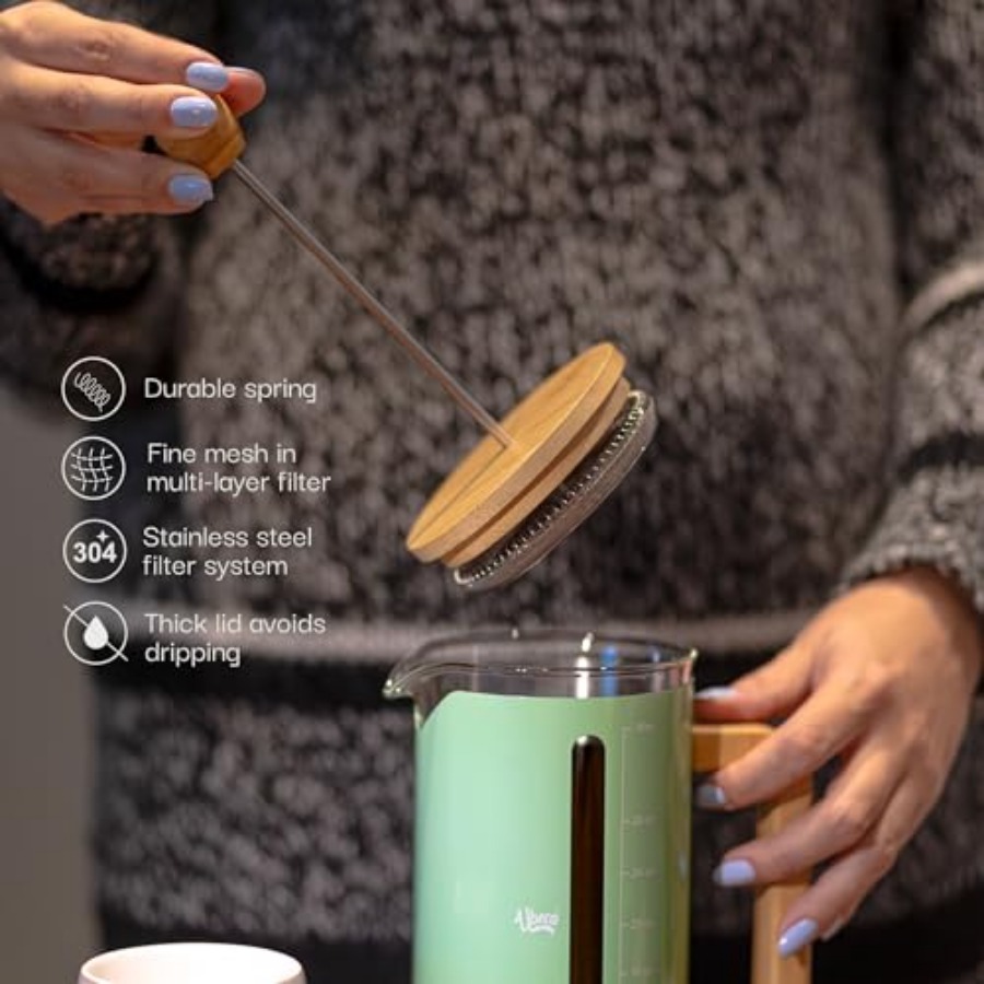 French Press 34 oz Coffee Make - French Press Glass recensione e prezzo