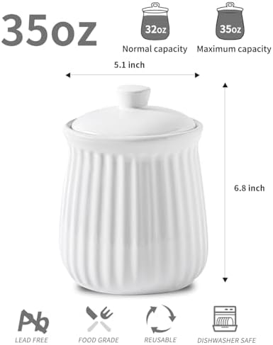 HASENSE 35 oz Airtight Kitchen - Coffee Tea Canister Set recensione e prezzo