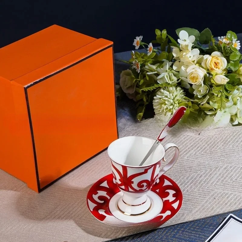 Ceramic Coffee Cup and Saucer  - Coffee Tea Spoon recensione e prezzo
