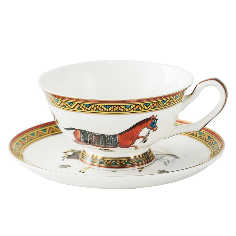 Porcelain Tea Cup and Saucer S - Coffee Tea Spoon recensione e prezzo