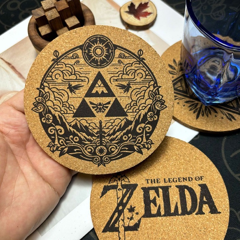 Zelda Coaster Cartoon Anime Ro - Good Coffee Tea recensione e prezzo