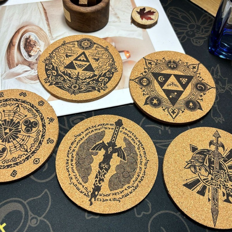 Zelda Coaster Cartoon Anime Ro - Good Coffee Tea recensione e prezzo