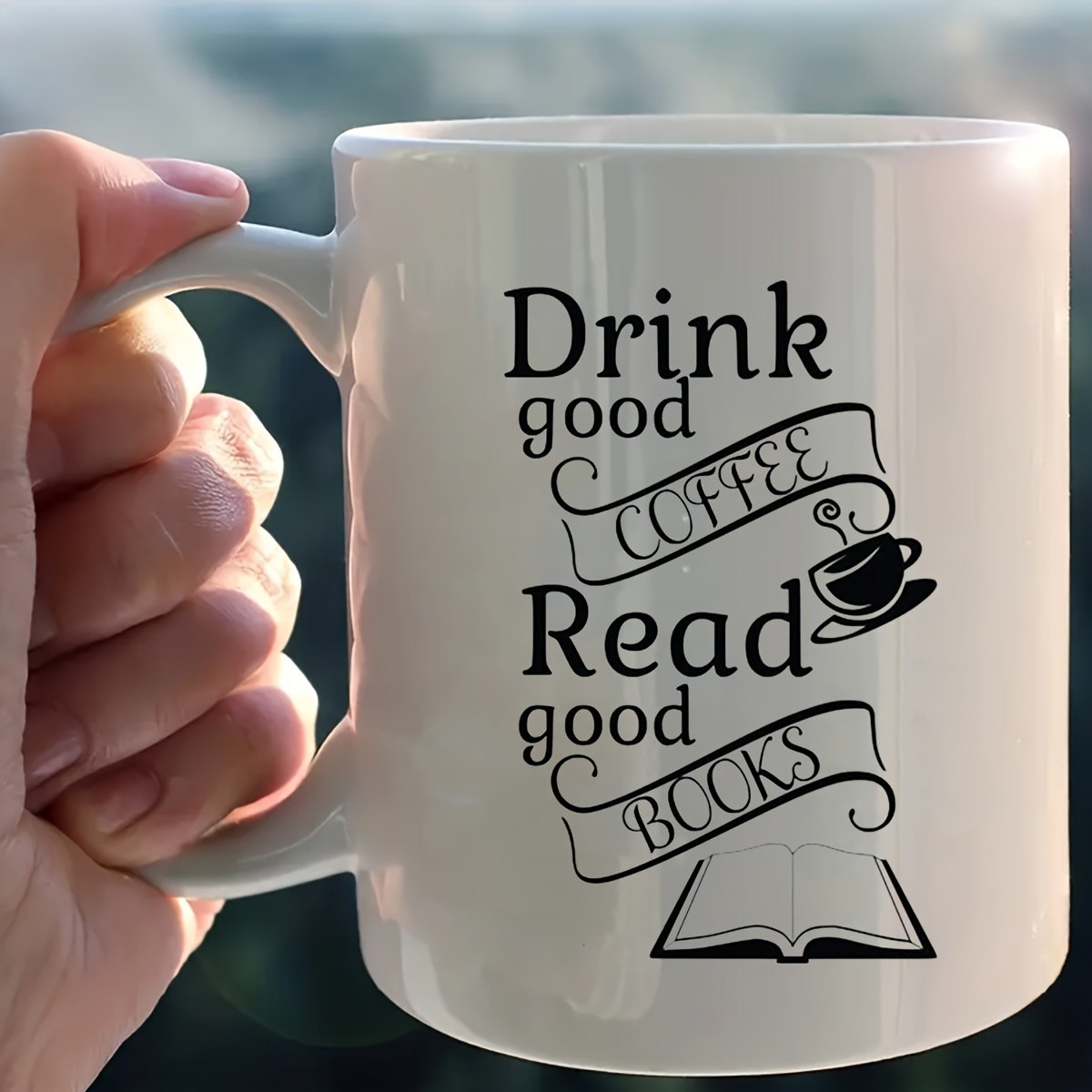 1pc Insulated Ceramic Mug with - Good Coffee Tea recensione e prezzo