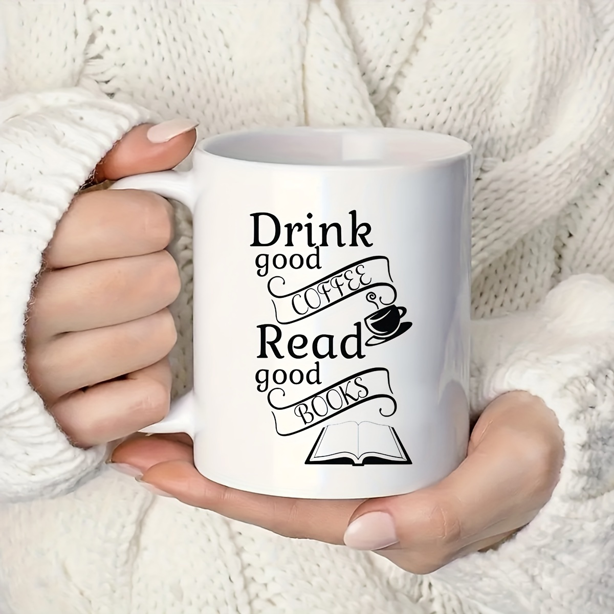 1pc Insulated Ceramic Mug with - Good Coffee Tea recensione e prezzo