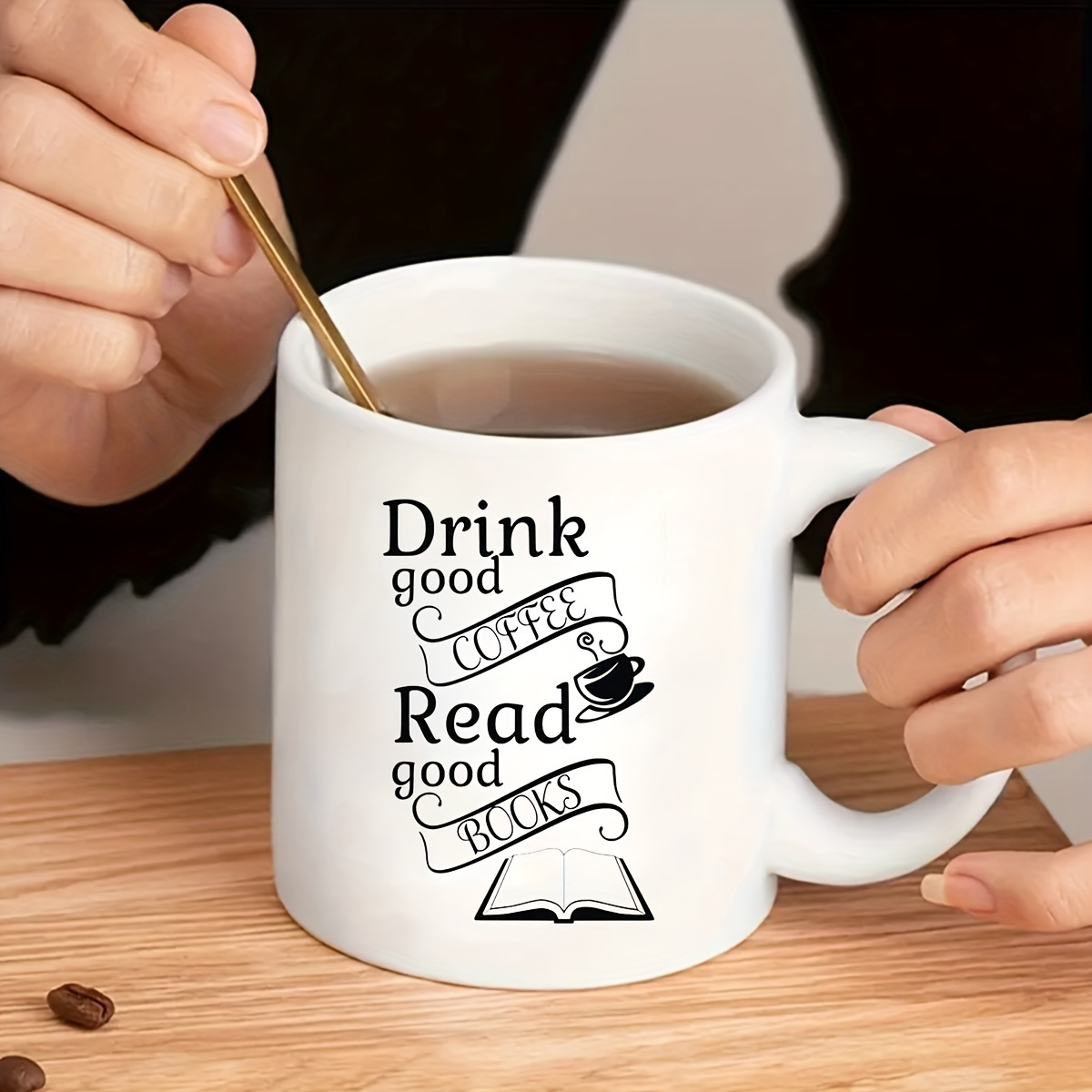 1pc Insulated Ceramic Mug with - Good Coffee Tea recensione e prezzo