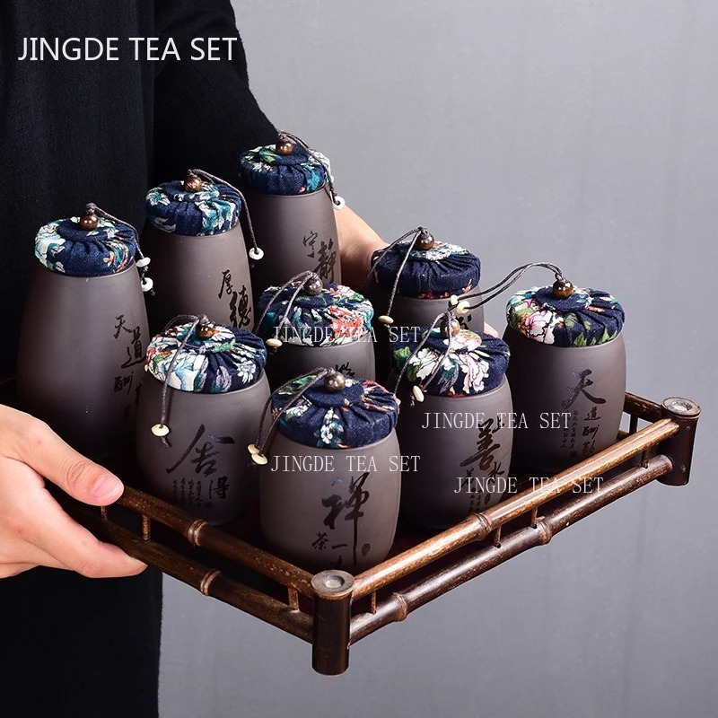 Chinese Purple Sand Small Tea  - Coffee Tea Canister Set recensione e prezzo