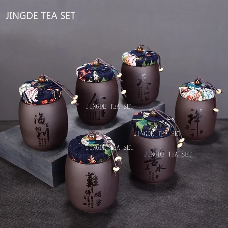 Chinese Purple Sand Small Tea  - Coffee Tea Canister Set recensione e prezzo