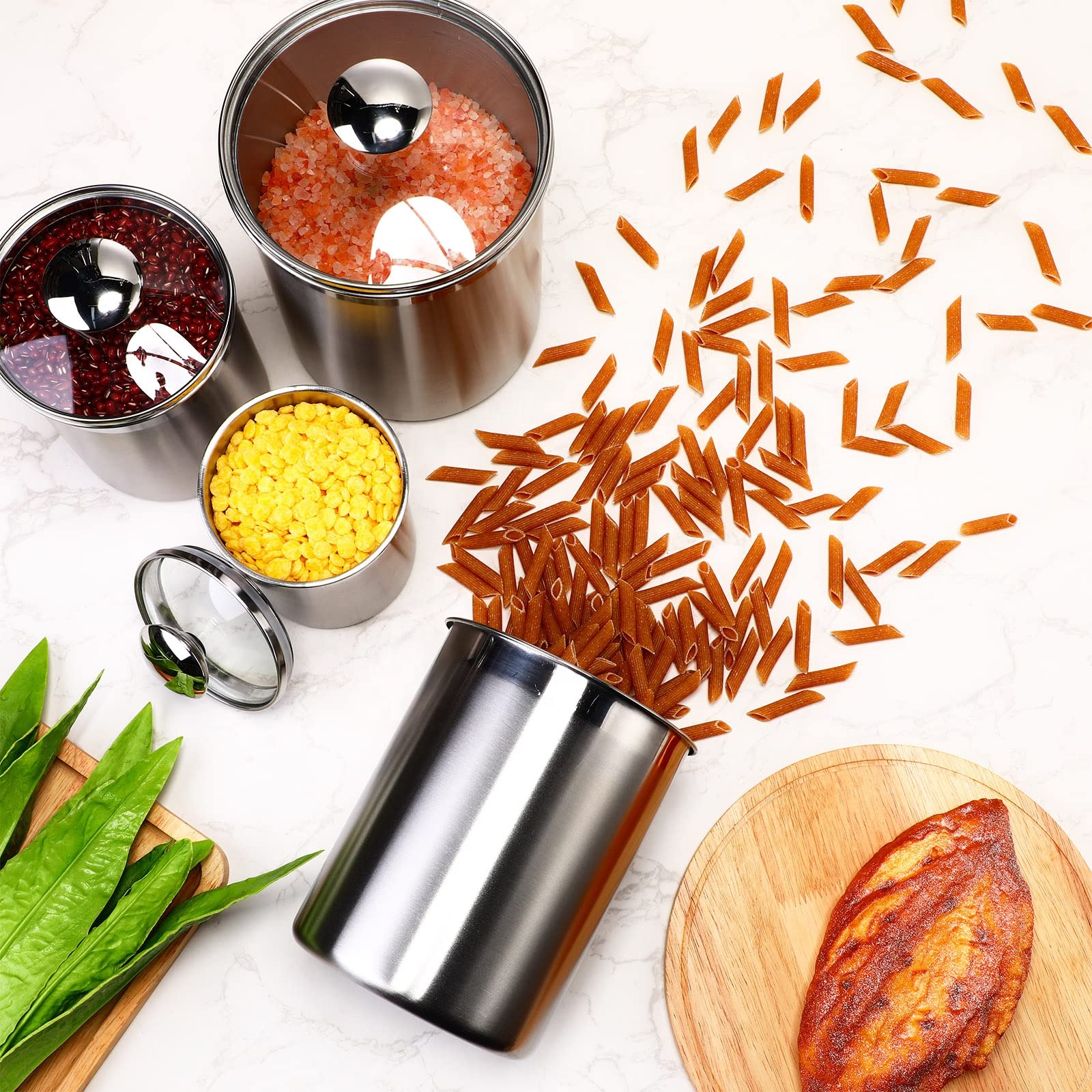 Food Storage Containers Tea Co - Coffee Tea Canister Set recensione e prezzo