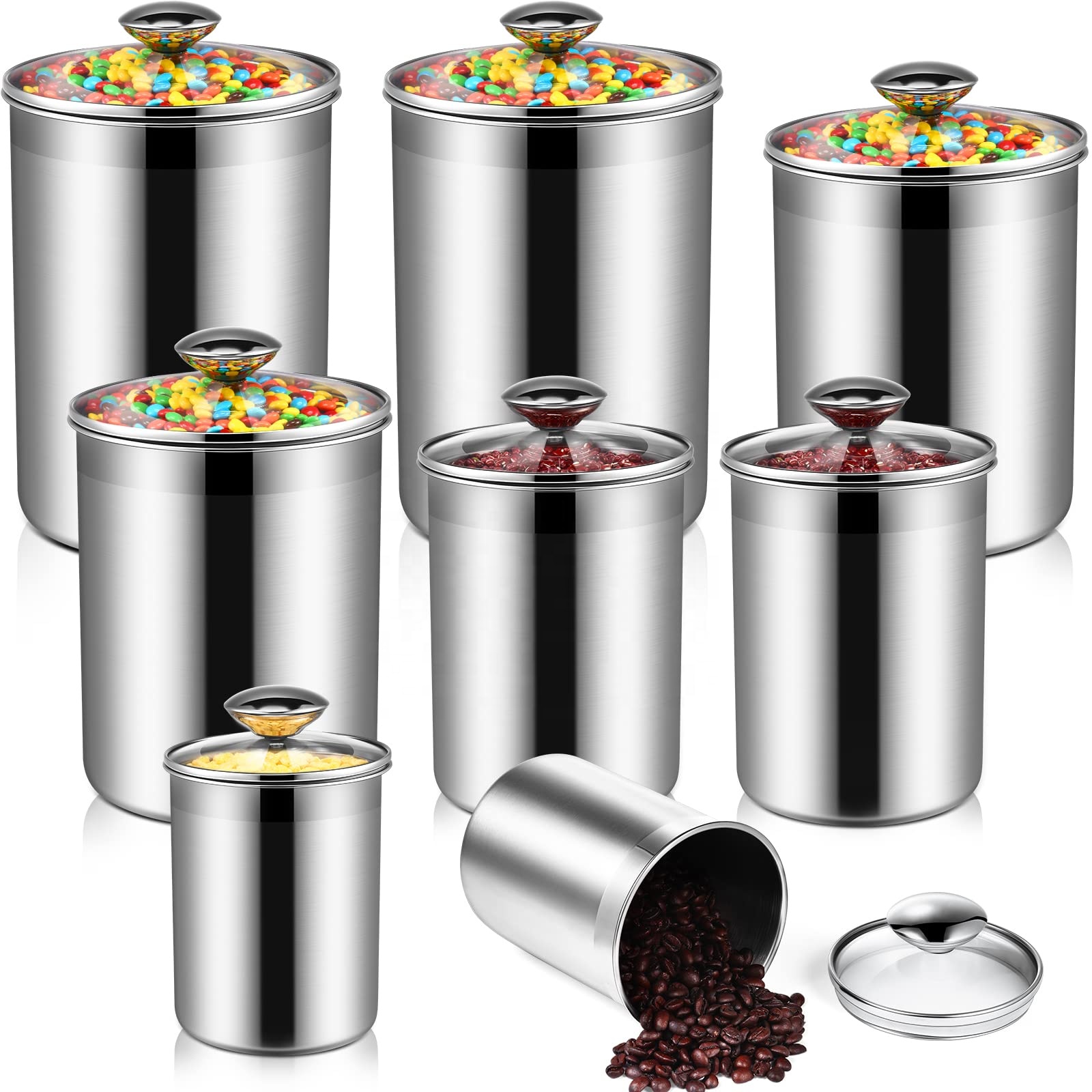 Food Storage Containers Tea Co - Coffee Tea Canister Set recensione e prezzo