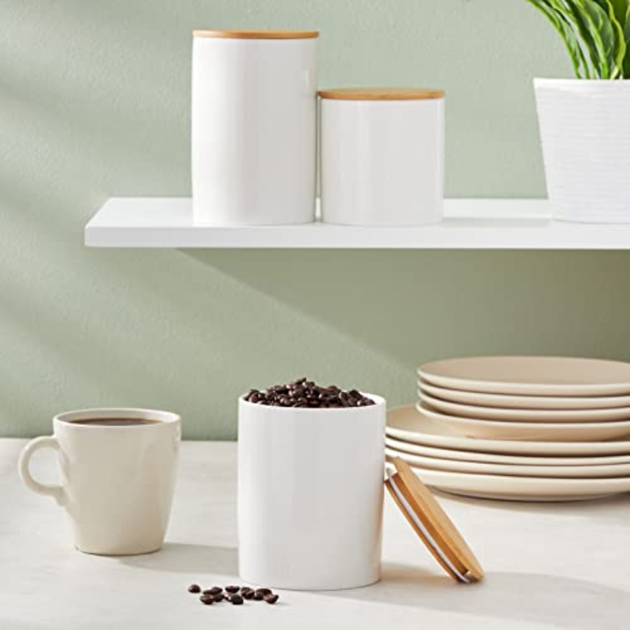 Ceramic Canisters - Coffee Can - Coffee Tea Canister Set recensione e prezzo