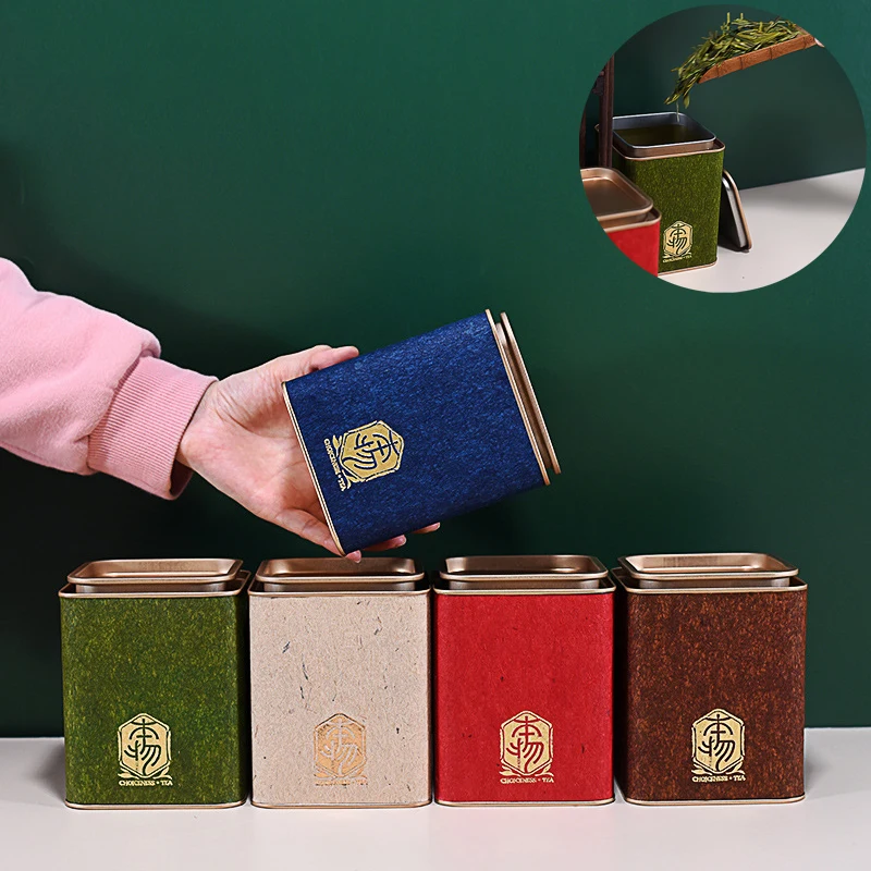 Tea Tin Containers Square Meta - Coffee Jasmine Tea recensione e prezzo