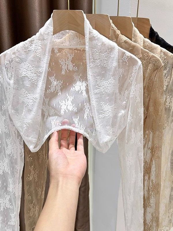 2025 New Lace Embroidery Sun P - Coffee Tea Or Me recensione e prezzo