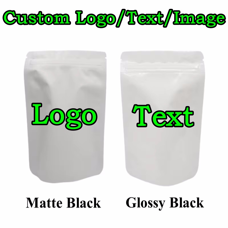100PCS Stand-up Matte/Glossy W - Coffee Tea Logo recensione e prezzo