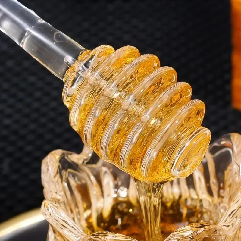 10/1PCS Glass Honey Dipper Sti - Coffee Tea Spoon recensione e prezzo