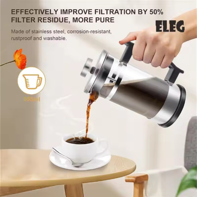 Coffee French Press Pot With F - French Press Glass recensione e prezzo