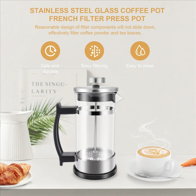 Coffee French Press Pot With F - French Press Glass recensione e prezzo